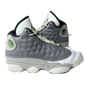 Nike Air Jordan 13 Retro Shoes Atmosphere Grey White Black Size 7 Y